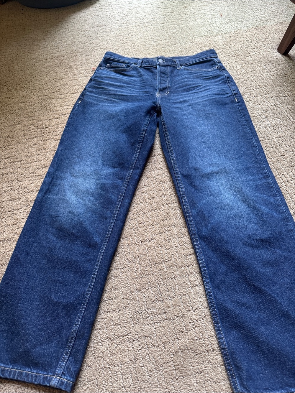 Banana Republic Indigo Straight-Leg Jeans